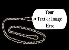 Load image into Gallery viewer, Custom dog tag necklace
